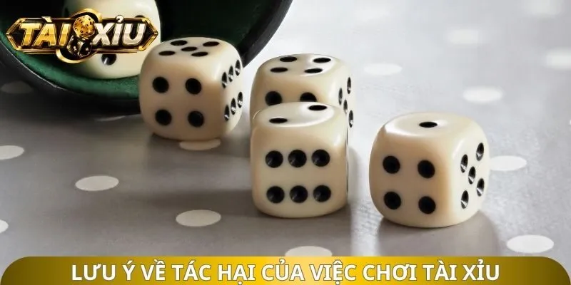 Lưu ý về tác hại của việc chơi tài xỉu